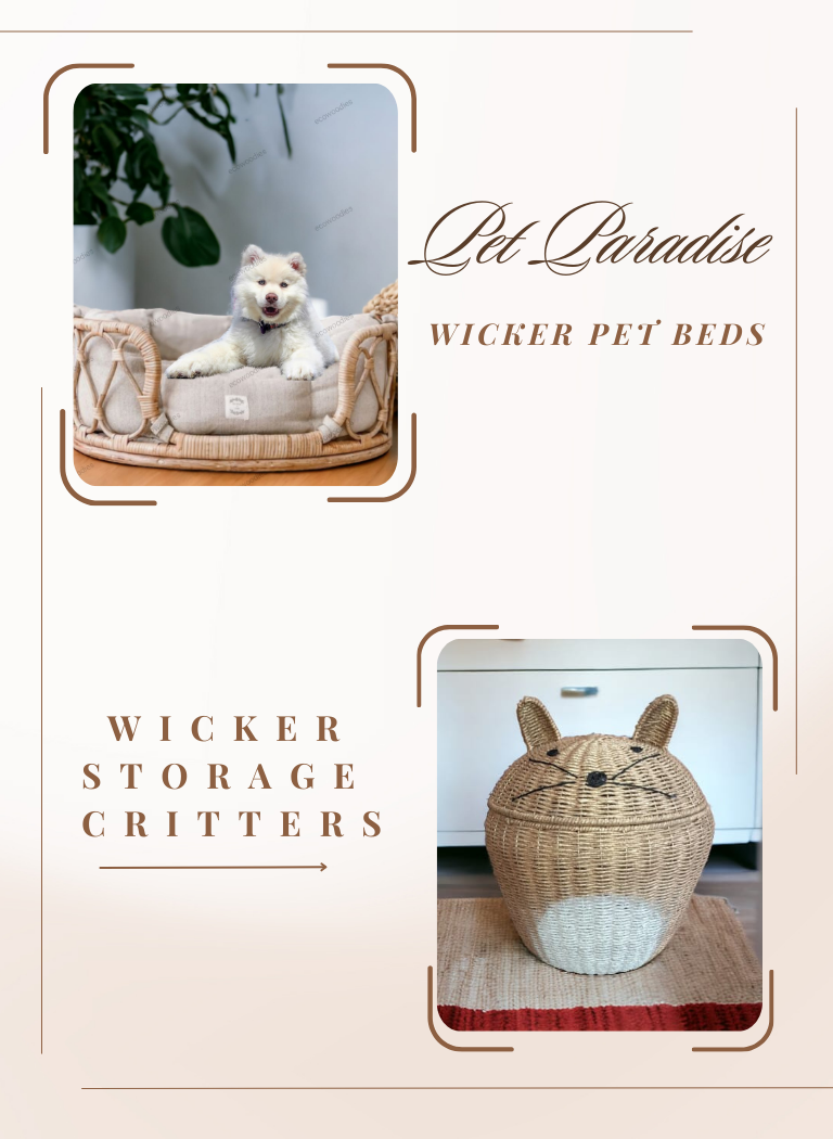 Dog Pet bed and Cat Laundry Basket